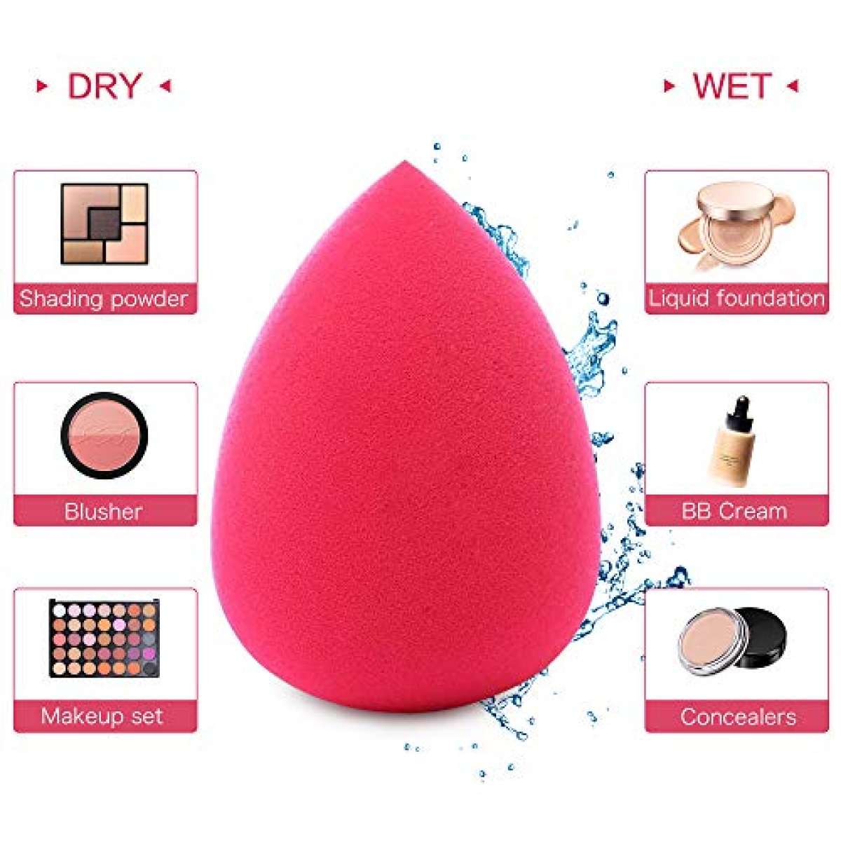 Beauty Blender Puffs - Random Color - 1pc