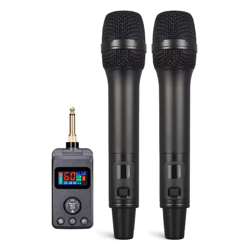 Wireless Microphone Bluetooth Anti-Whistling Reverb Performance Singing Handheld Microphone