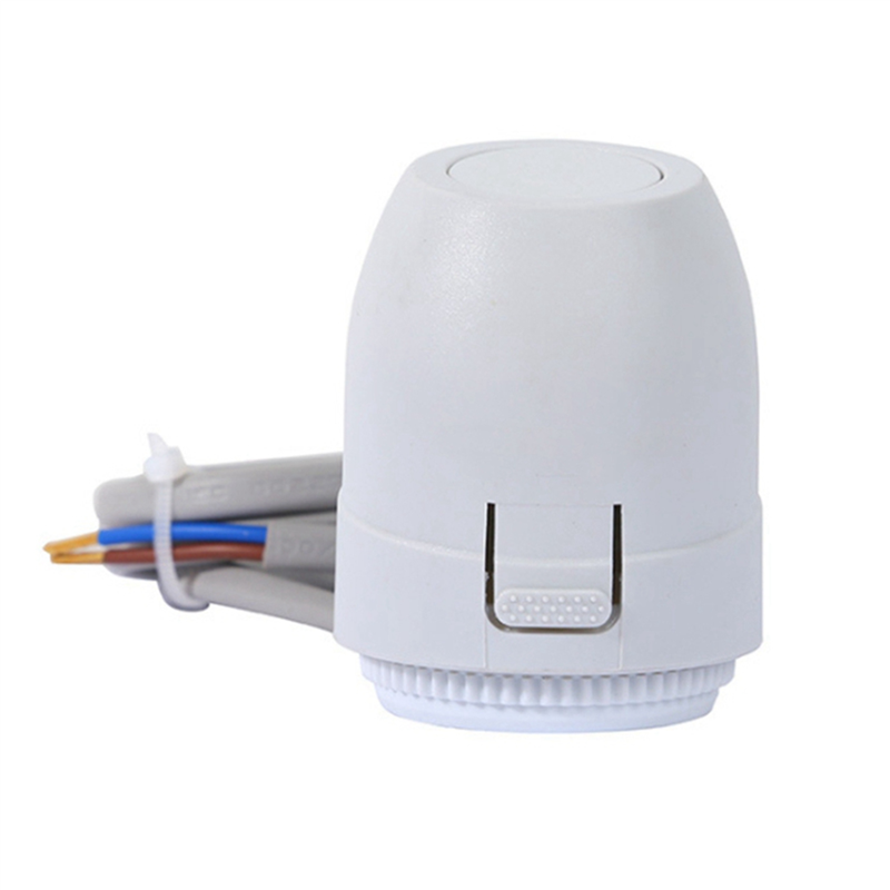 3X Floor Heating Valve NC AC 230V Electric Thermal Actuator Manifold for Underfloor Heating Thermostat