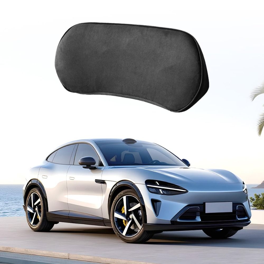 Seat Back Pillow Ergonomic Breathable Car Headrest Anti-fatigue Soft Protective Lumbar Support Universal Multifunctional Neck Rest Cushion Four Season
