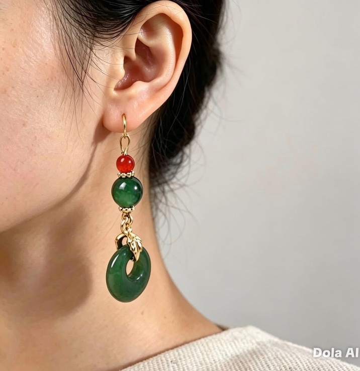 Masala Beads New Asymmetrical Multi Colored Gems Design Dangle Earring Trendy Bohemian Colorful Women's Vintage Drop Earrings Ear Wear Jewelry Accessories Gifts