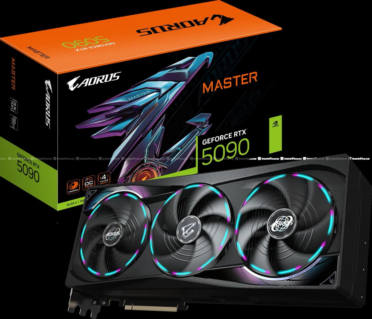 AORUS GeForce RTX TM 5090 MASTER 32G Graphic Card