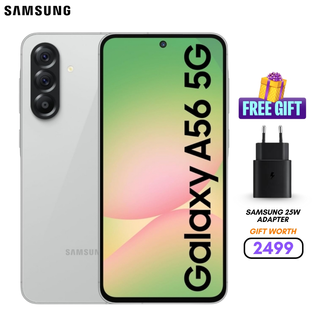 Samsung Galaxy A56 5G (12GB/256GB) | 6.7" 120HZ sAMOLED Display | Exynos 1580| 5000mAh Battery