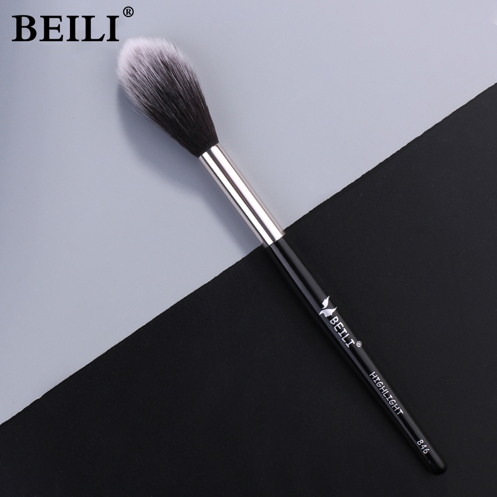 Brush Makeup Synthesis Professional Black Pieces BEILI1 Highlighter Powder Blend Blush Eyeliner Makeup Brush