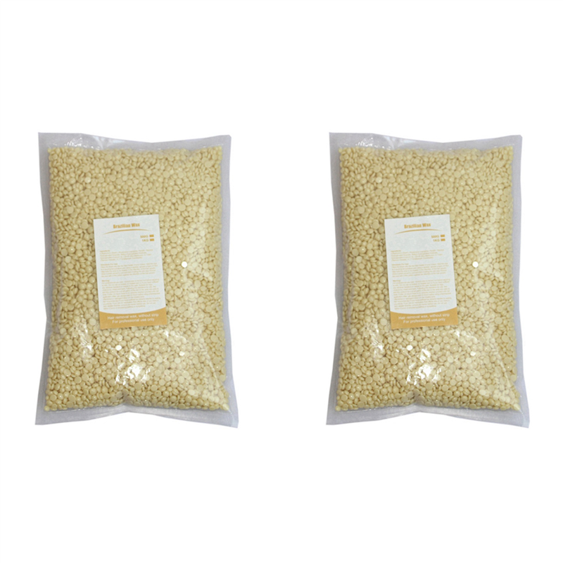 2X 500g Waxing Wax Beans for Hair Removal Full Body Hot Film Hard Depilatory Wax Beads for Wax Heater Machine Style 5