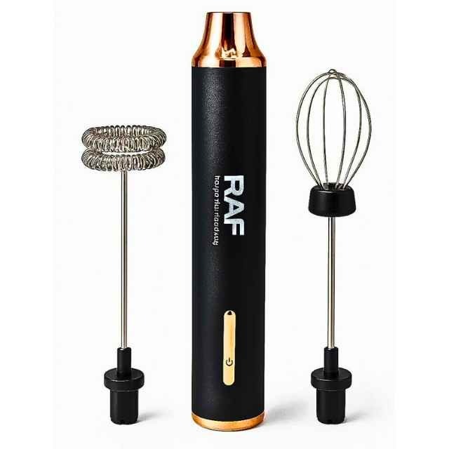 RAF R394B Electric Rechargeable Coffee Beater Egg Whisk Mixer