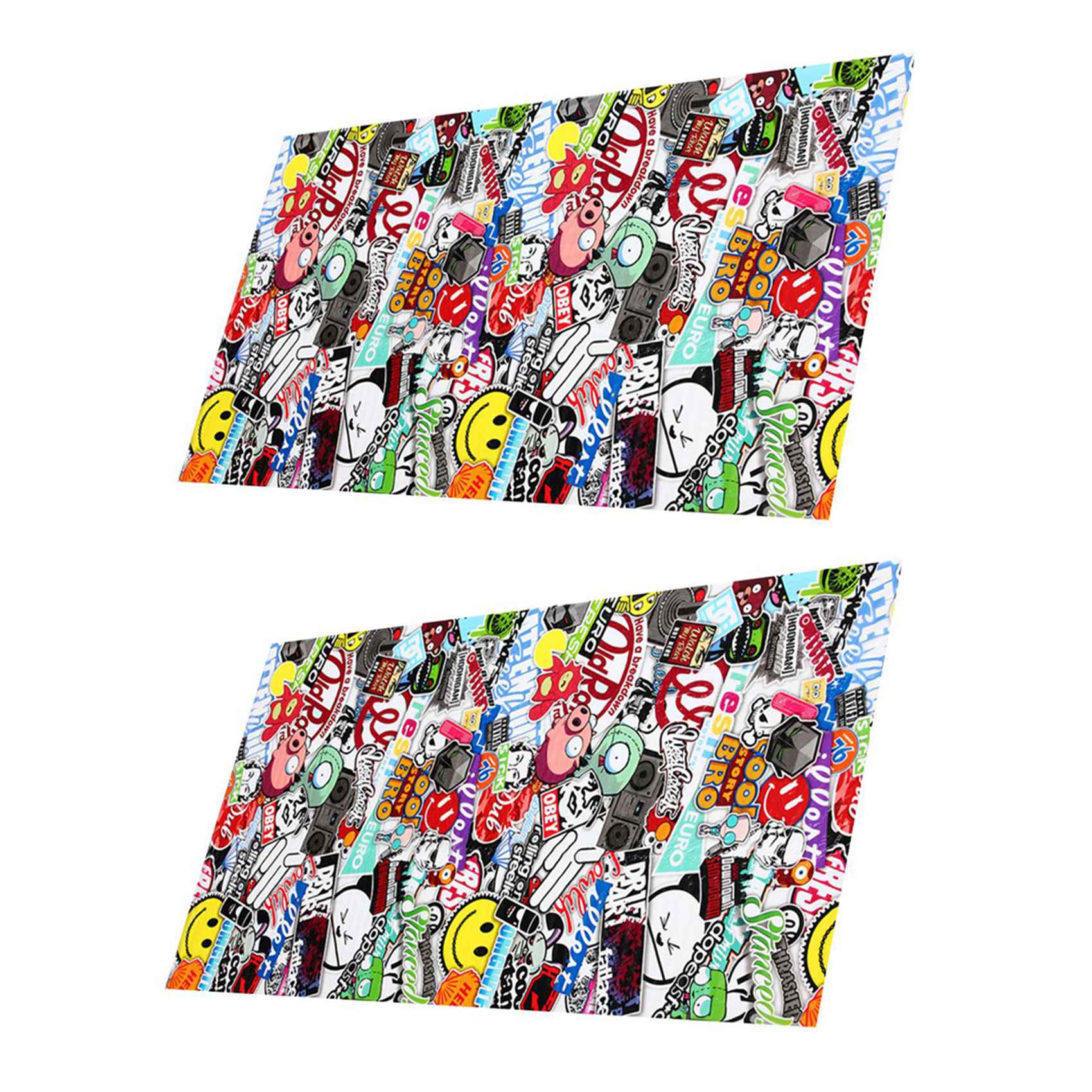 JINMY 2X Water Transfer Printing Film Hydrographics Hydro Dipping Kit Pig Recorder Graffiti 0.5X2M