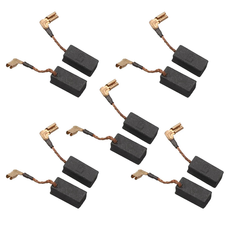 ARELENE 10 PACK N097696 Carbon Brushes for DWE4120 DWE4011 Grinder Motor Replacement Parts Power Tools Spare Accessories Set