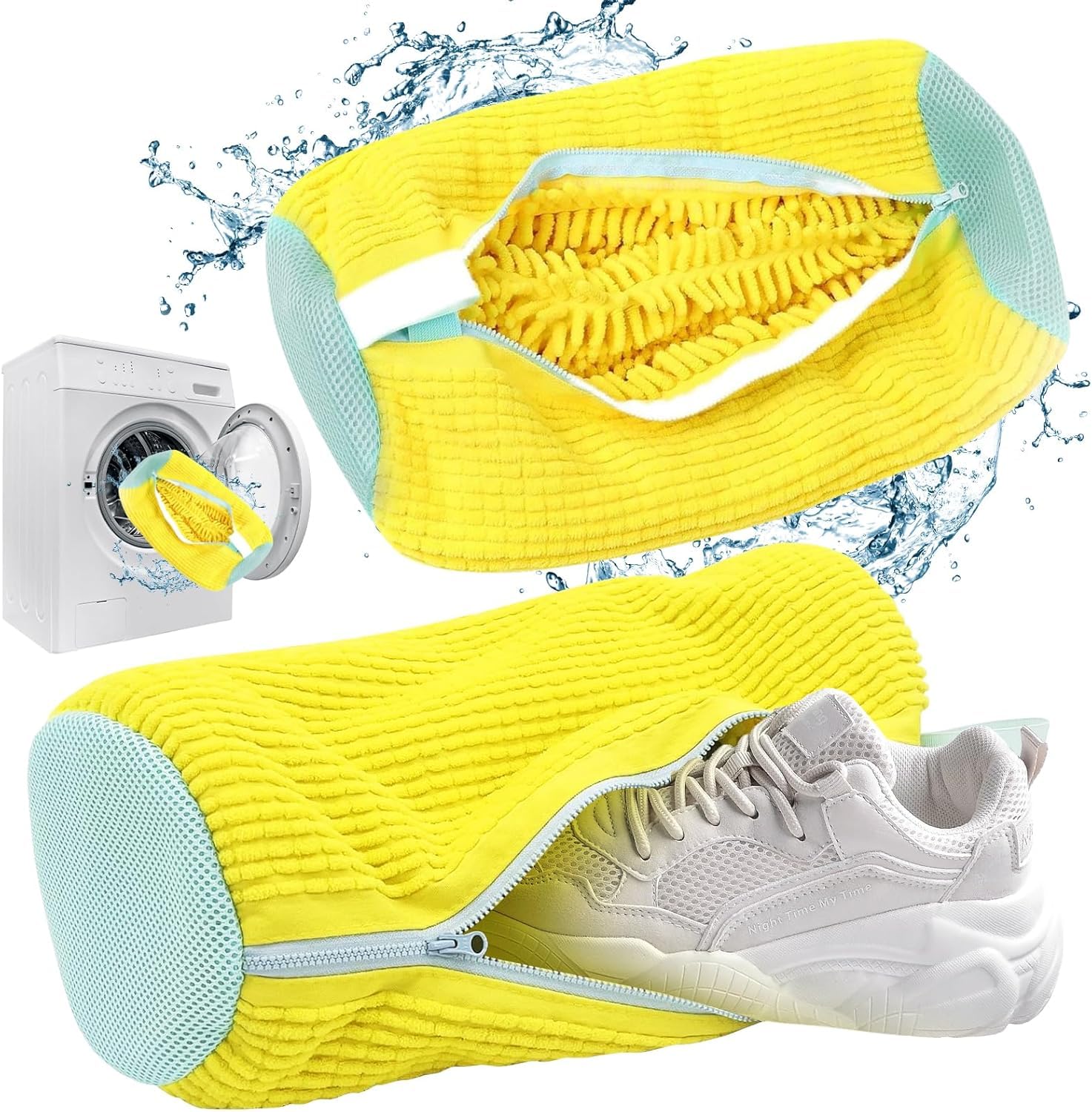 Shoes Washing Machine Bag, Reusable And Durable Shoe Laundry Bag