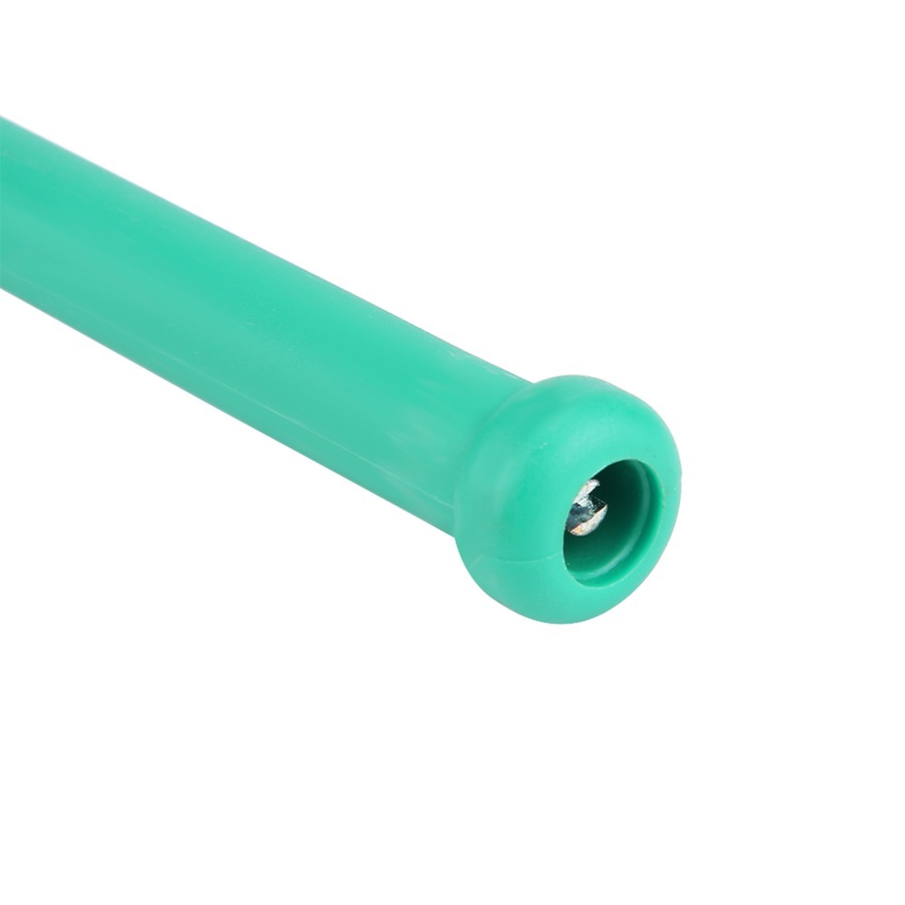 Durable Nylon Body Tire Valve Stem Puller Metal Puller Head Green Valve Core Tool No Scratch Non-Slip Valve Stem Removal and Installation Tire Maintenance
