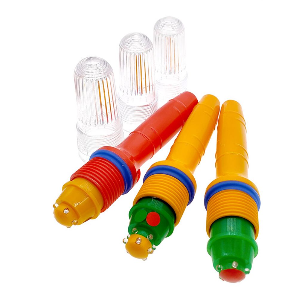 1Pcs Portable Night Fishing Attracts Fish Beacon Lamp Indicator Lights Buoy Signal Light Double Flash Lamp