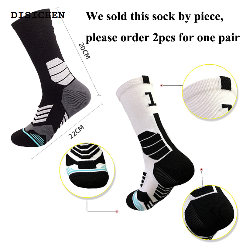 DISICHEN Luxury Socks Number 0-9 Men's Fitness Basketball Socks Sports Cycling Soccer Socks Jogging Running baloncesto Sock Calcetines Socks