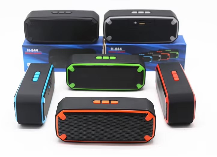 Doumi H-844 Wireless Portable Bluetooth Speaker with Built-in Mic, Dual Super Bass, TF/USB/FM/AUX Support