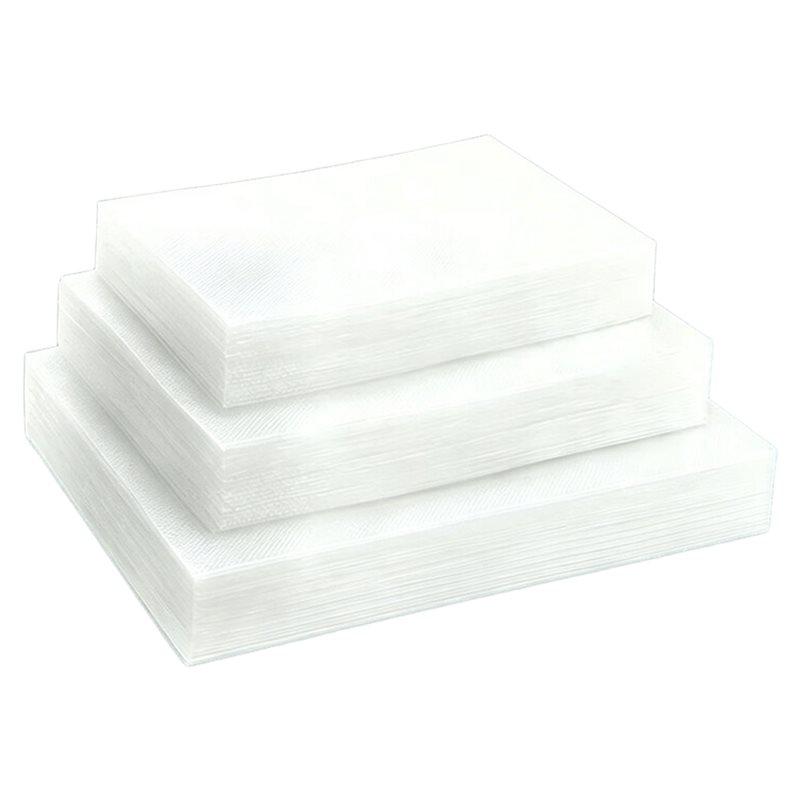 100pcs Vacuum Sealer Bags Textured Food Sealer Bags 3 Mixed Sizes for Freezer Meal Prep & Sous Vide