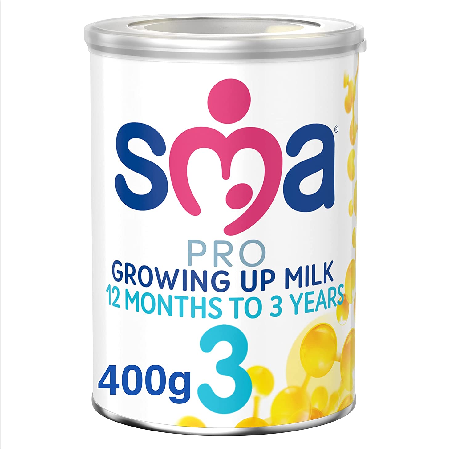 SMA Nutrition PRO Growing Up Baby Milk, 1-3 years, Powder Formula 400 g (Pack of 1)