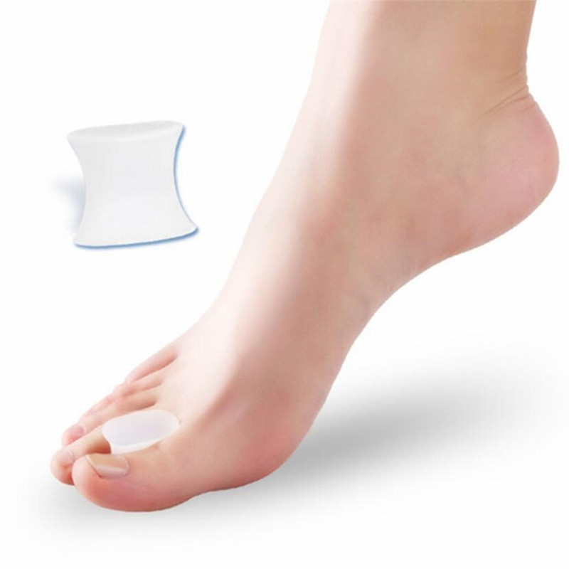 HOT 1pair Toe Separators Spacer Straightener thumb finger big feet device pad toe pads thumb valgus corrector Relief Foot Bunion Set