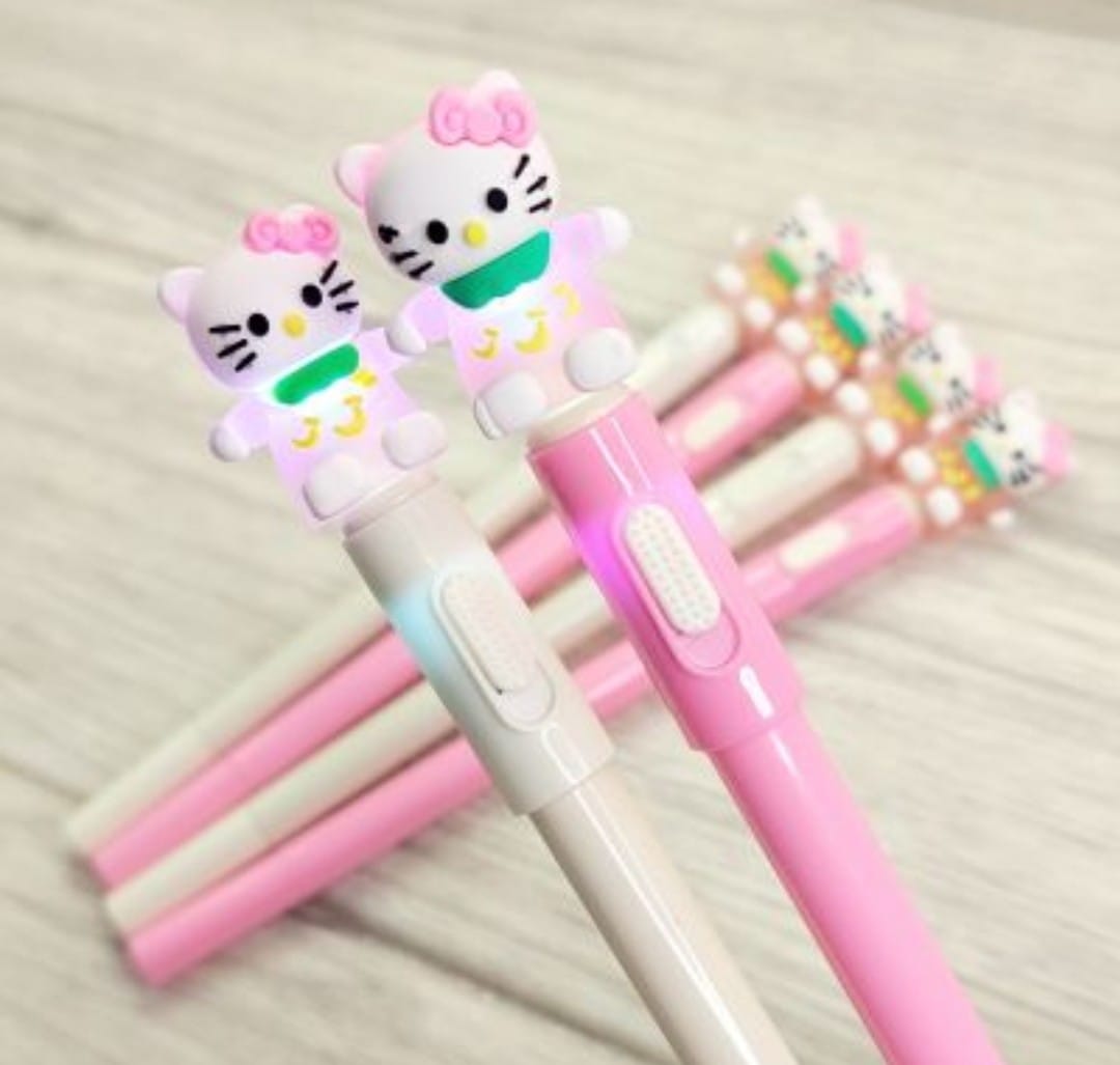 Masala Cottage -Spaceman LED Light Gel Pen in Assorted Colors