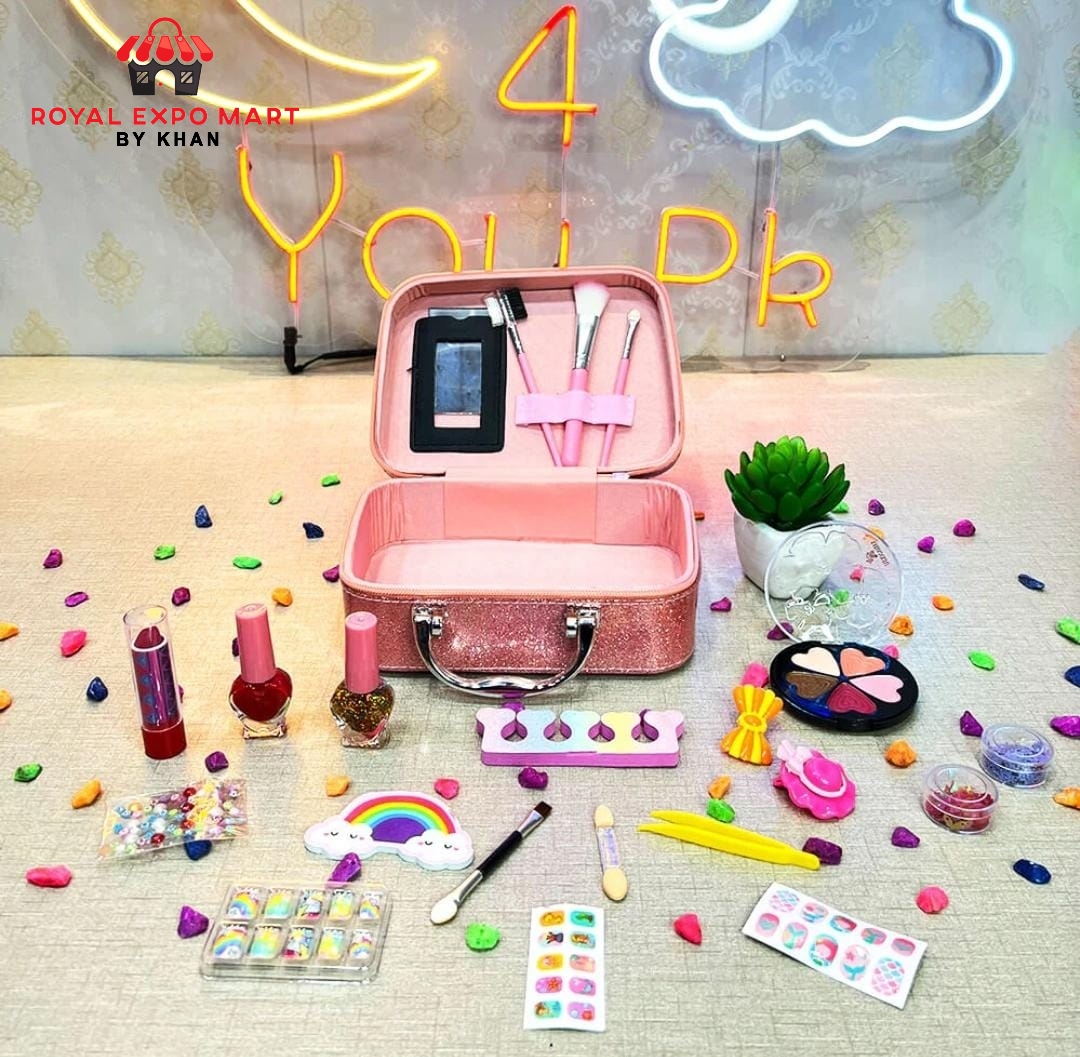 Bizzy Makeup Complete beauty box For Baby Girls || Stylish make up cosmetics toy kit for kids