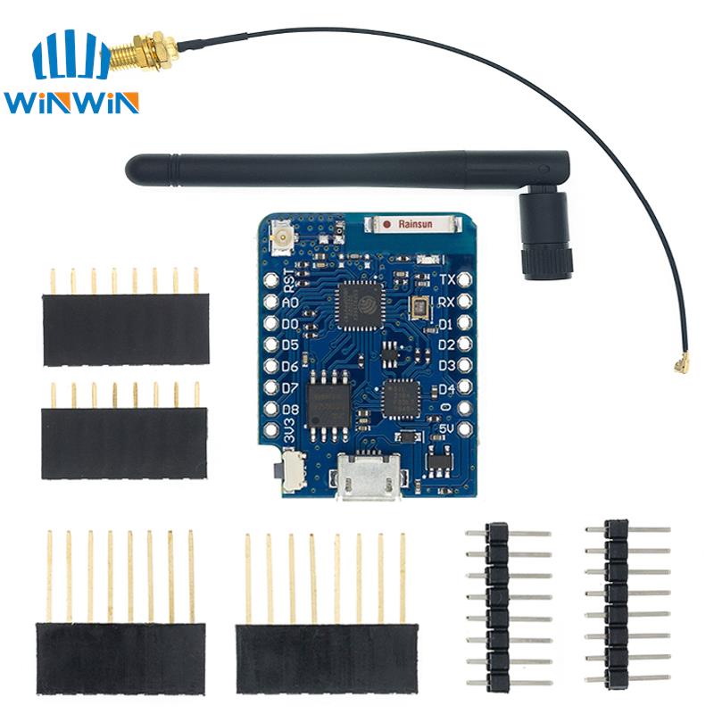 1PCS Wemos D1 mini Pro 4M bytes external antenna connector ESP8266 WIFI