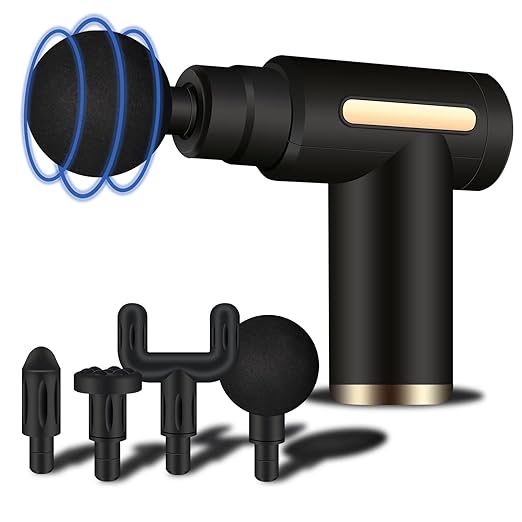 Smart Choice Muscle Massage Gun Deep Tissue Massager Physiotherapy Gun | 6 Gear Level Variable Frequency Vibrations | Exercising Pain Relief Body Massager