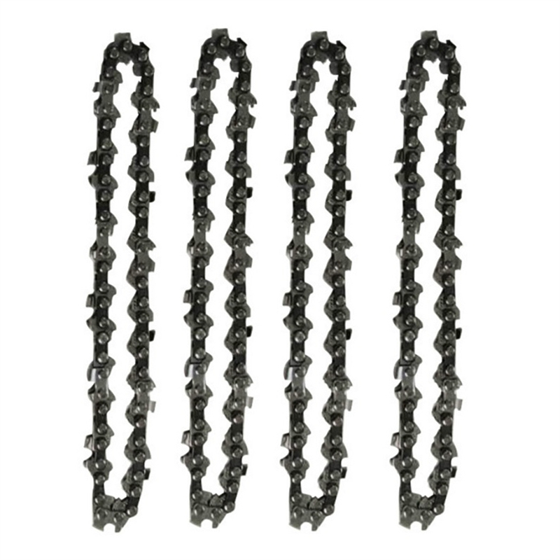 4Pcs Mini Chainsaw Chain 1/4 LP Pitch, 37 Sections for Electric Portable Handheld Chain Saw