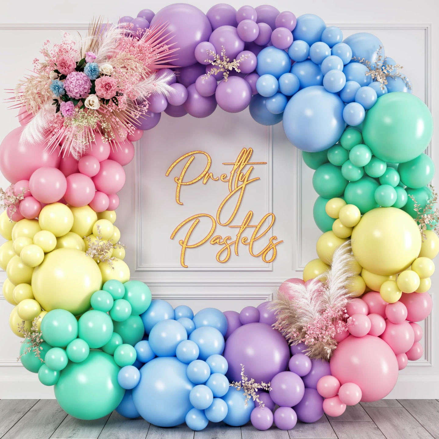 Wish Party Studio Marble Balloons 12inch