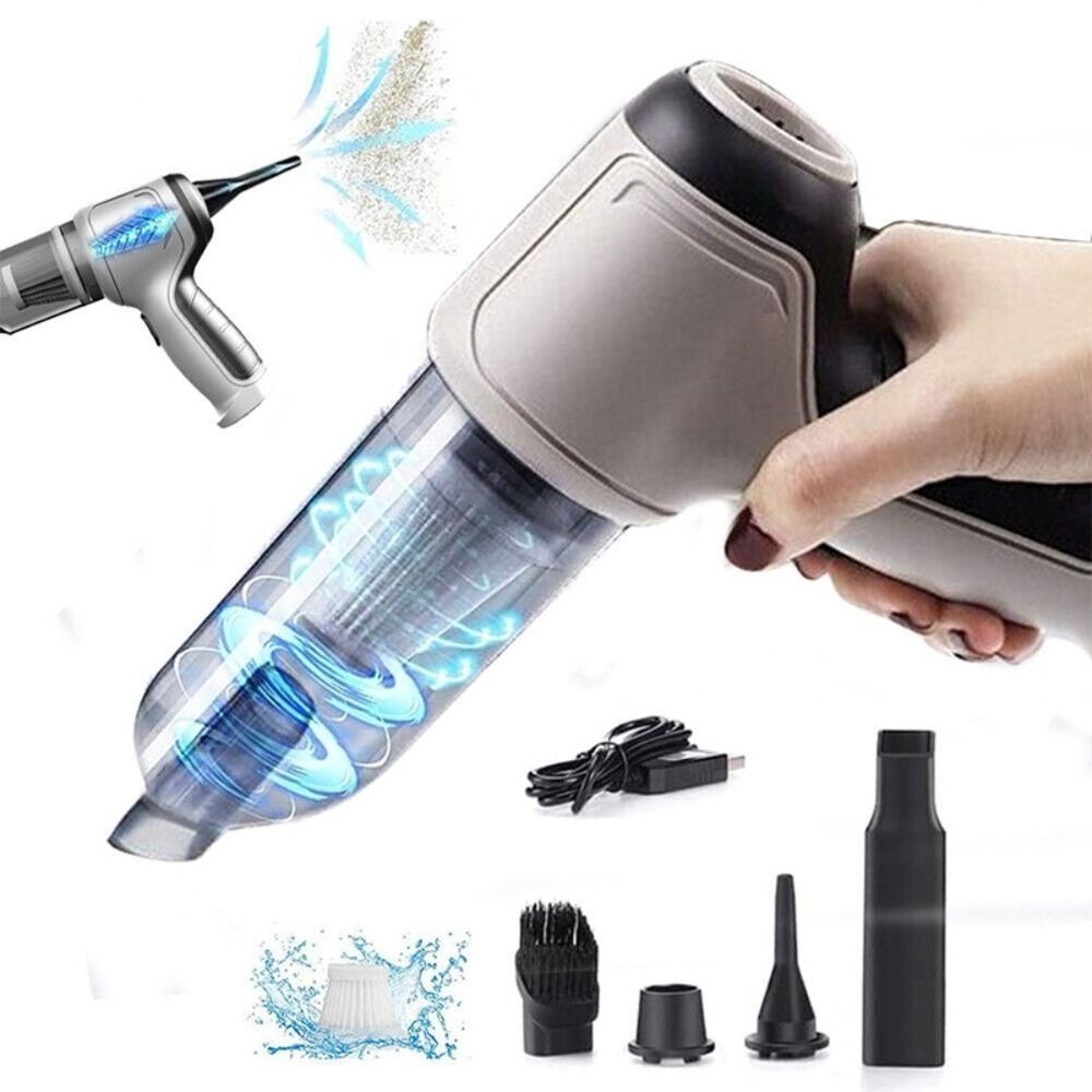 Portable Air Suction Car Cordless Vacuum Cleaner Power All in Car Dust Blower Dust Cleaning Tools Multifunctional Air Dust Collector Car