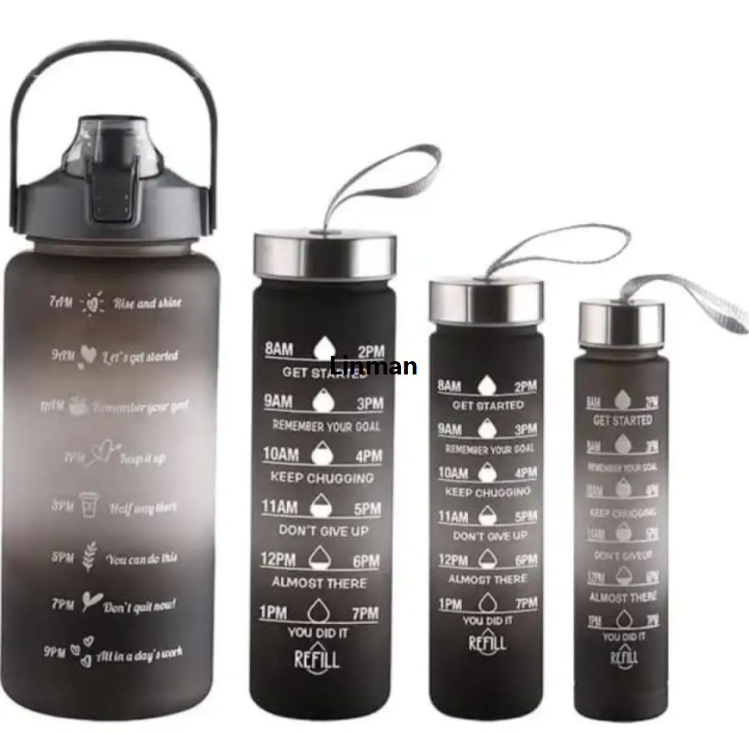 Linman 4 in 1 water bLuxury ottle for kids
