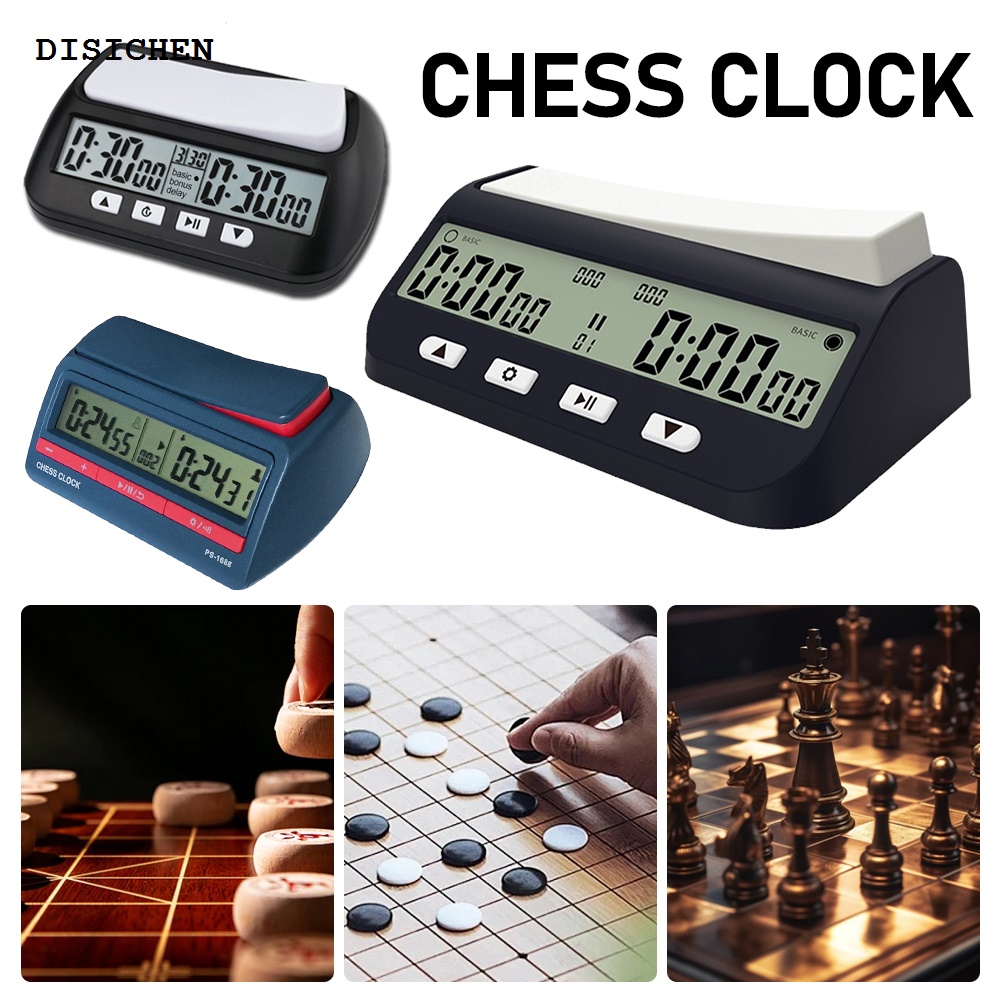 DISICHEN New style Play stopwatch style digital elephant clock multi-function portable professional chess chess timer game timer game game