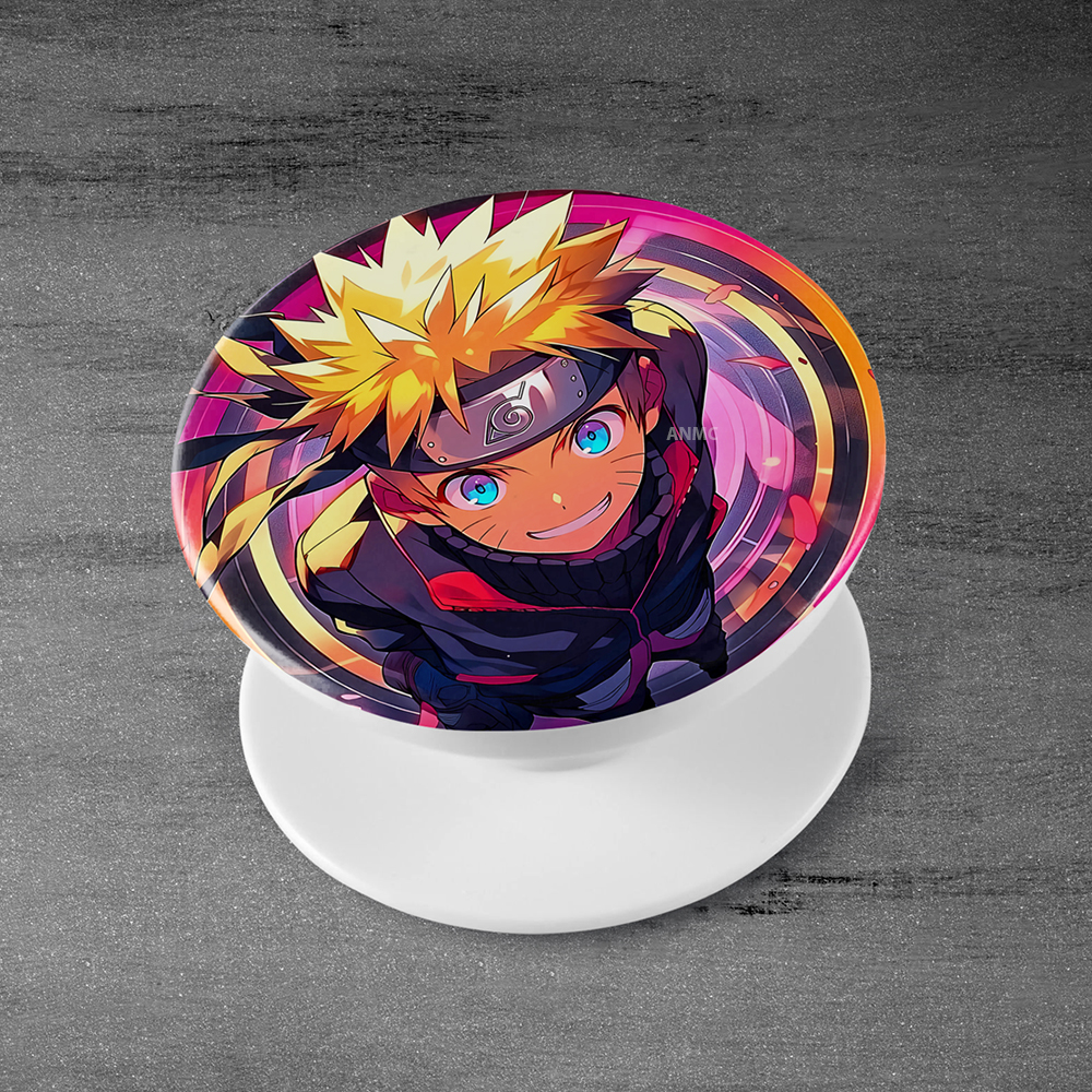 Naruto Anime Akatsuki Uchiha Itachi Design Pop Sockets Expanding Grip And Stand For Mobiles Smartphones And Tablets