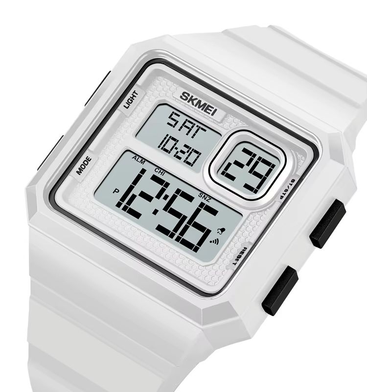 Skmei 1877 Outdoor Military Sport Digital Wristwatch Silicone 50m Waterproof Men Countdown LED Light Digital Wrist Sport Rubber Strap Watches