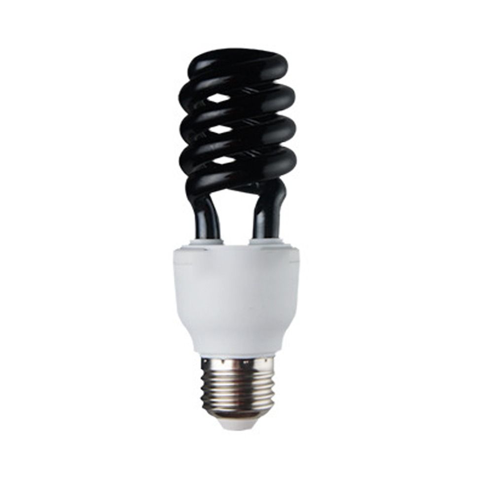 2023 12V 110V 220V UV Black Light Support E27 Spiral LED light 13W-40W UV Light CFL Bulb breeding