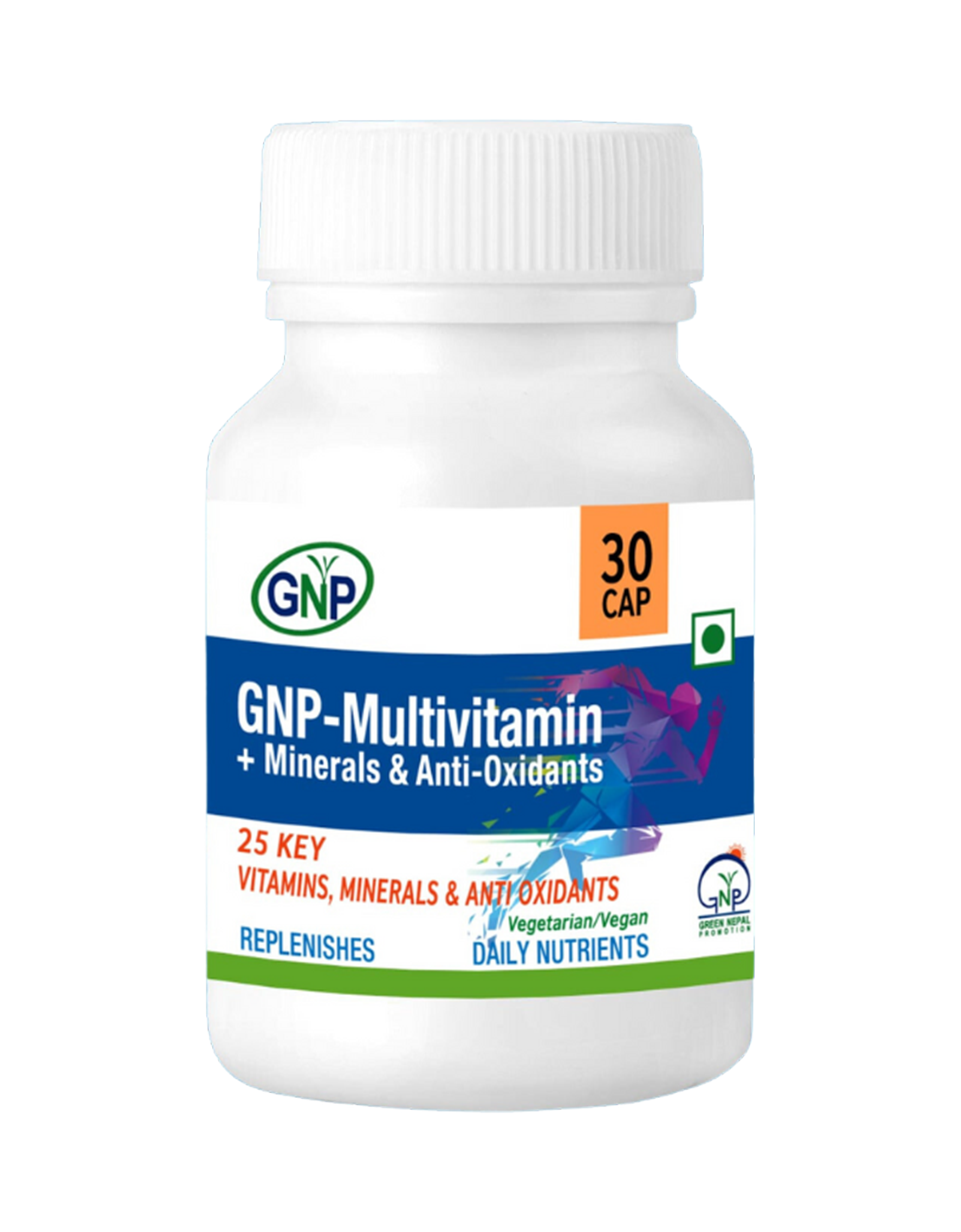 GNP Multivitamin for Energy Boost and Nutrient Support (30 Capsules)