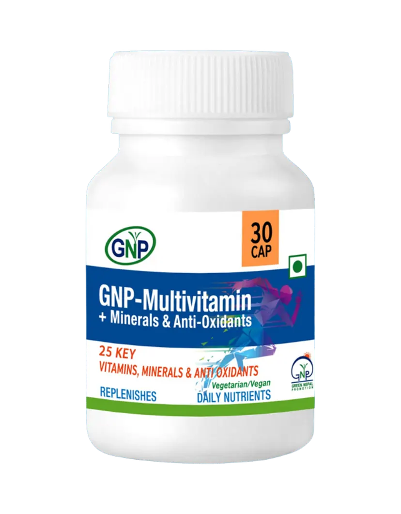 GNP Multivitamin for Energy Boost and Nutrient Support (30 Capsules)