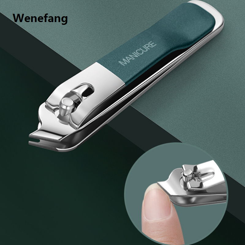 Wenefang Professional Nail Clipper Set Portable Nail Scissors Stainless Steel Manicure Pedicure Tool Fingernails Toenails Care
