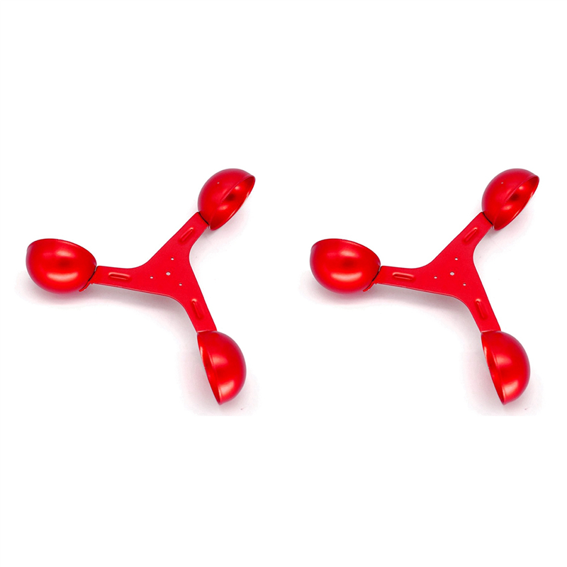 JINMY 2X Anemometer Wind Speed Output Anemometer Anemometer Aluminum Alloy Wind Speed Calculator with Three-Cup Type
