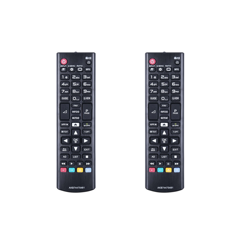 2X AKB74475481 Remote Controller for LEDLCD Smart TV 32LF592U 43LF590V 43UF6407 43UF640V 49UF6407