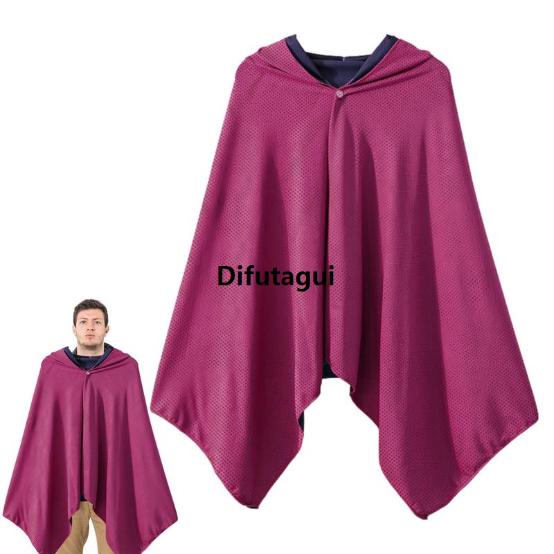 Difutagui Sun Protective Clothing Women Men Cloak Summer Protective Original Cycling Breathable Coat Ice Silk Clothing Cape