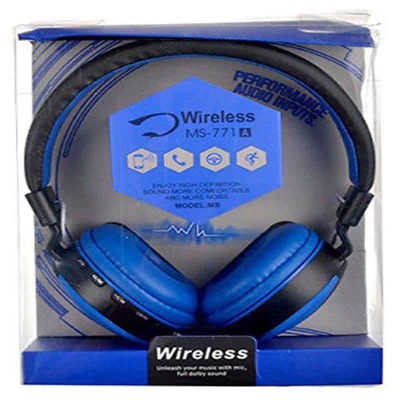 High Performance Wireless Headphone With Built In Mic Model 771A