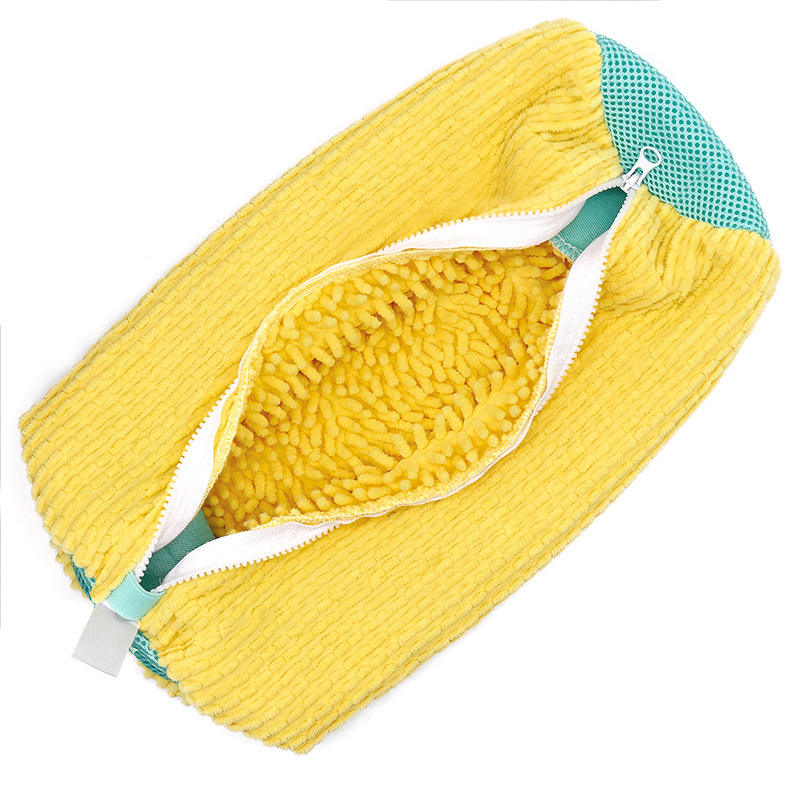 Laundry Shoe Bag for Washer and Dryer, Reusable Shoe Washing Machine Bag for All Shoe Types with Smooth Zipper