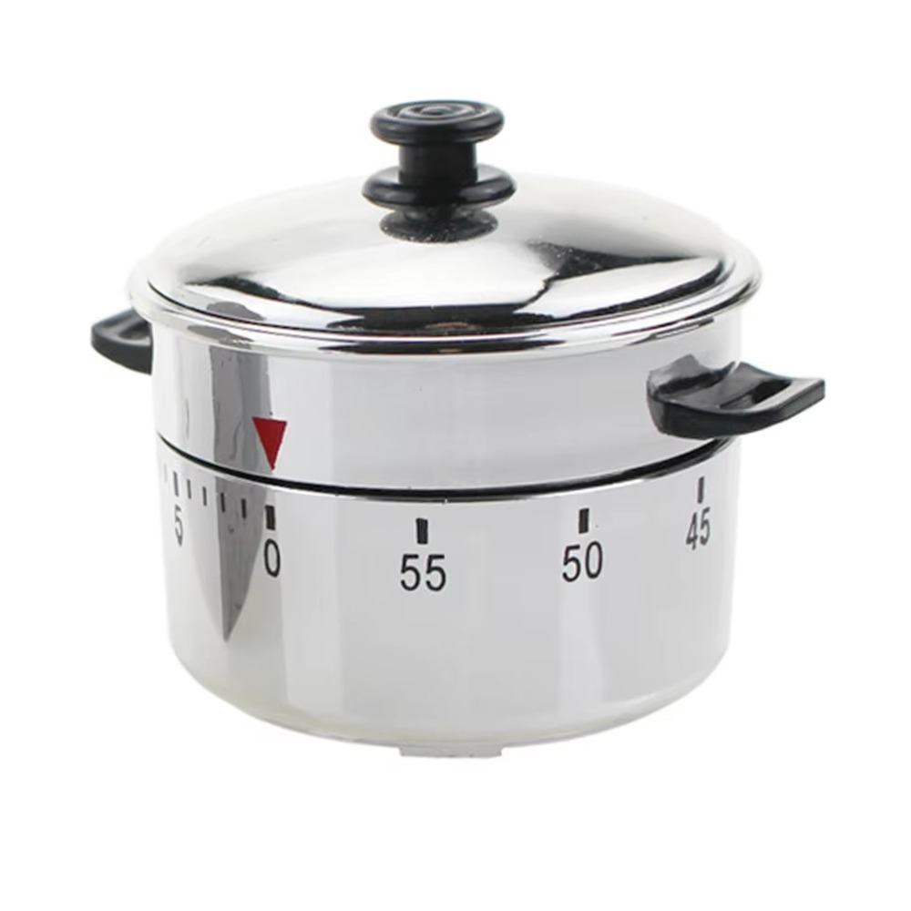 Durable Portable Kitchen Timer 60 Minutes multi-purpose Cooking Countdown Reminder Special Household Mechanical Timer for Cooking Baking