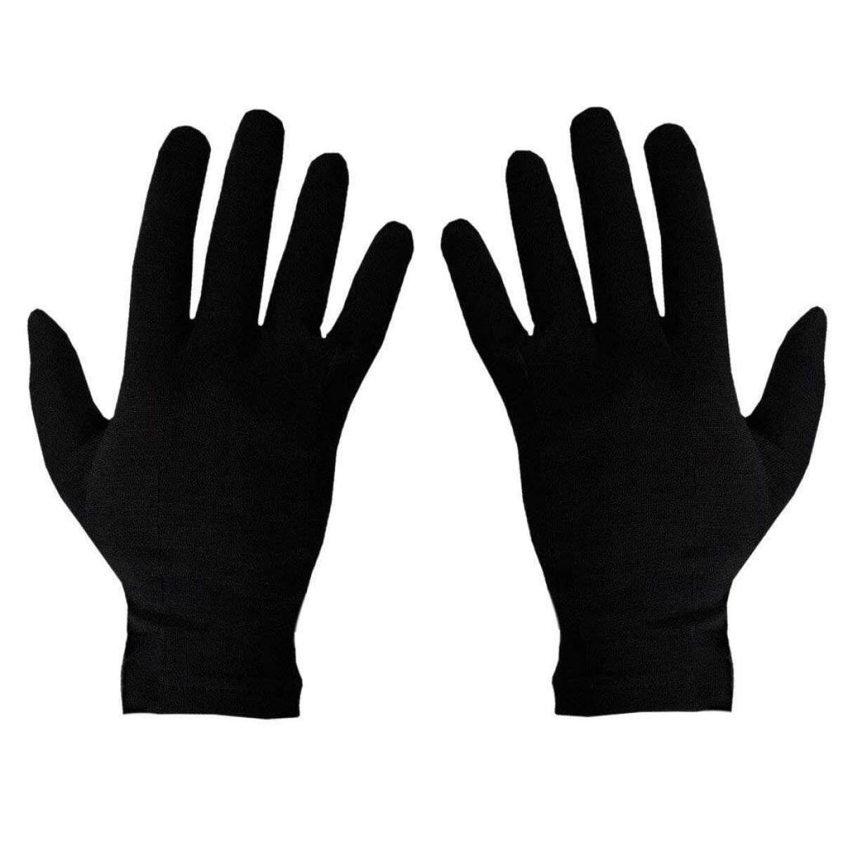 Black Polar Fleece Unisex Gloves As2028