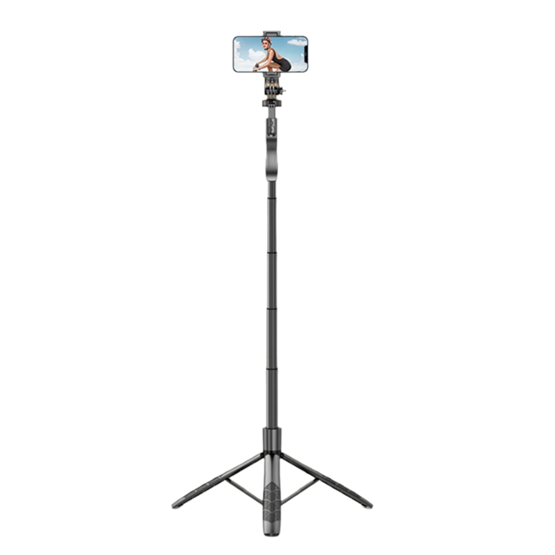 Mobile Bluetooth Wireless Selfie Stick Tripod Foldable Monopod for Smartphone S Balanced Stable Real-Time