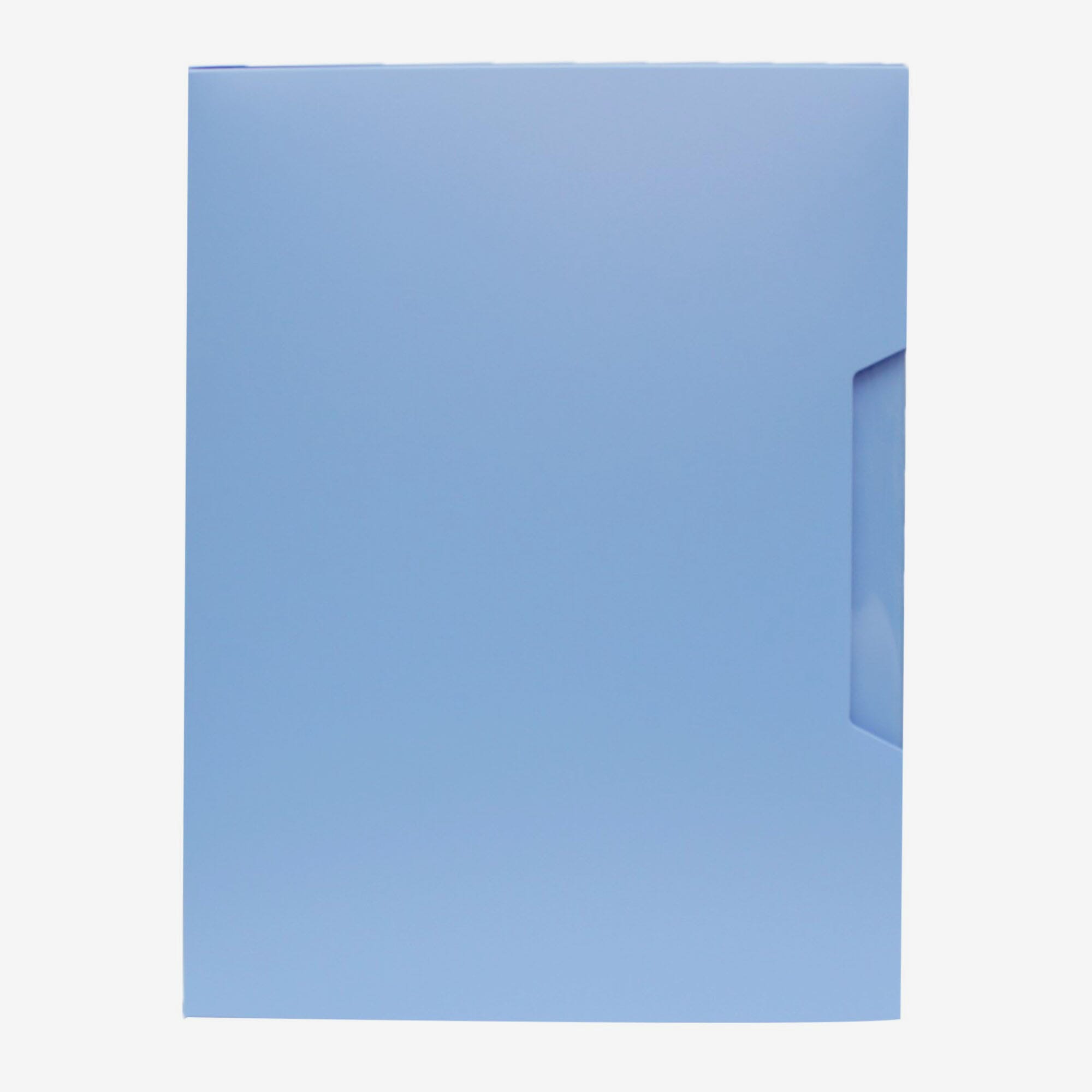Blue Color Comix A4 Clear book File 80 Pocket