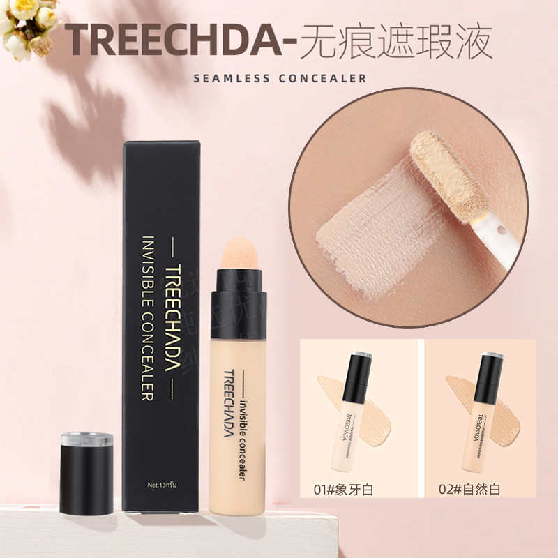 Thailand TREECHADA moisturizing oil control long-lasting makeup contouring acne concealer portable liquid foundation concealer