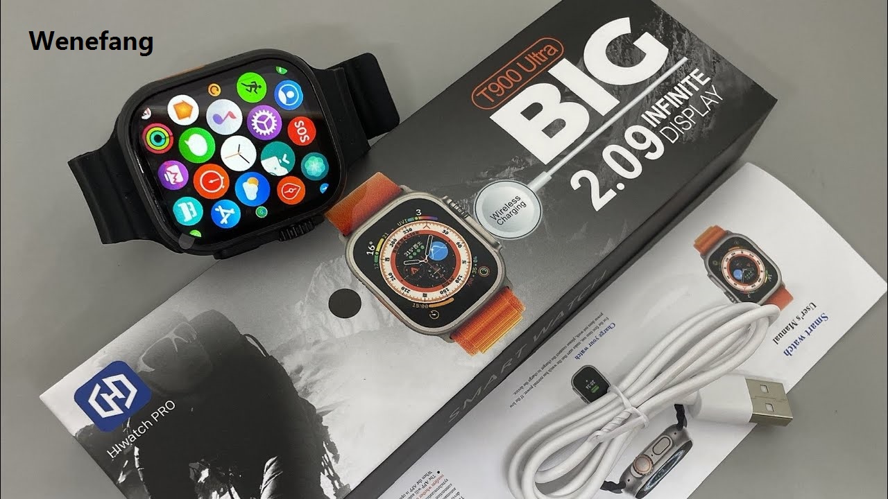 Smart Watch T900 Ultra 49mm Big 2.09 inch 2023 Smart watch Series 8 Reloj inteligence Heart rate BT Call T900 Ultra Smart watch