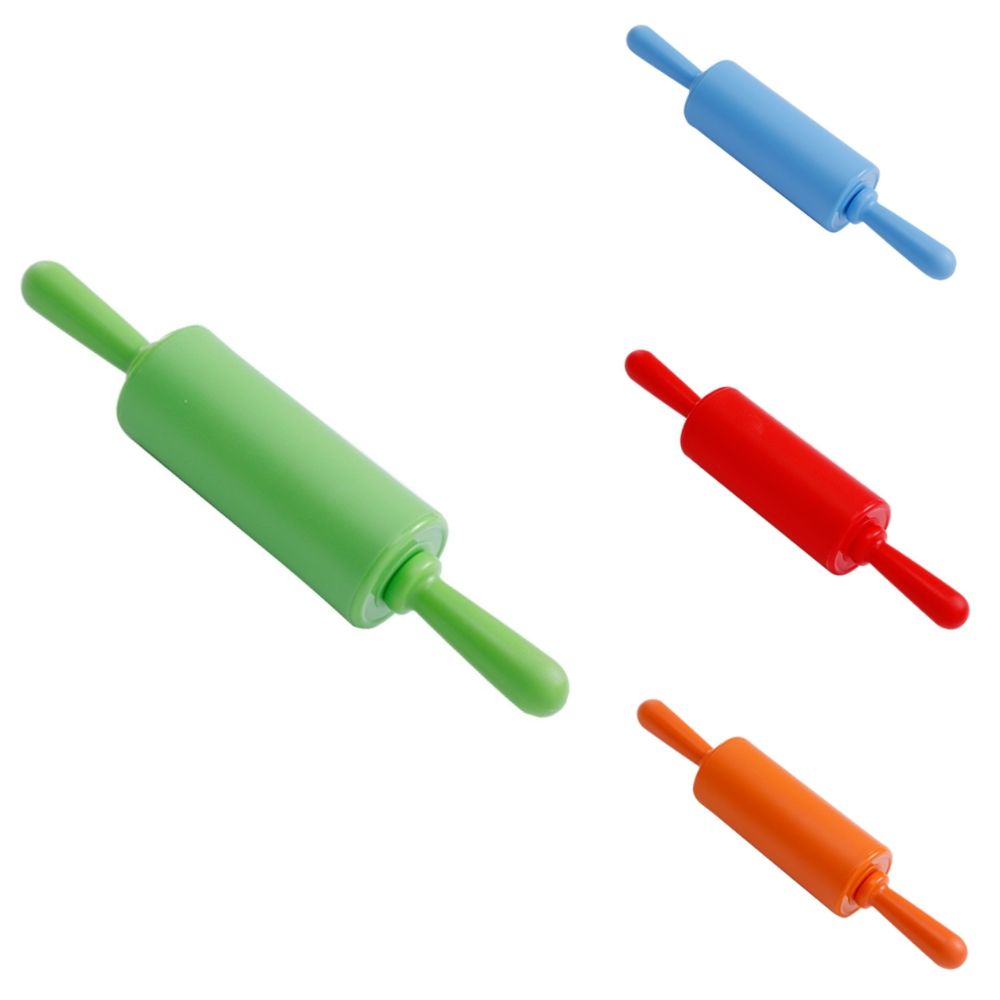 New PP Rolling Pin Handle Easy Clean Baking Rolling Pin Food Grade Comfortable Grip Pastry Dough Roller Home Kitchen Baking