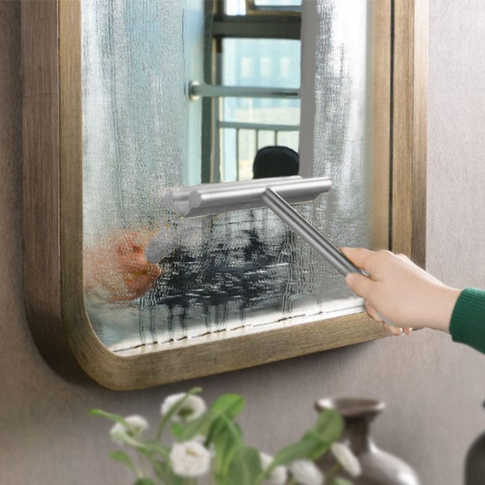 Kitchen Floor Cleaner Tool Car Mirror Bathroom Shower Squeegee Glass Wiper Scraper Silicone Scraper Window Brush