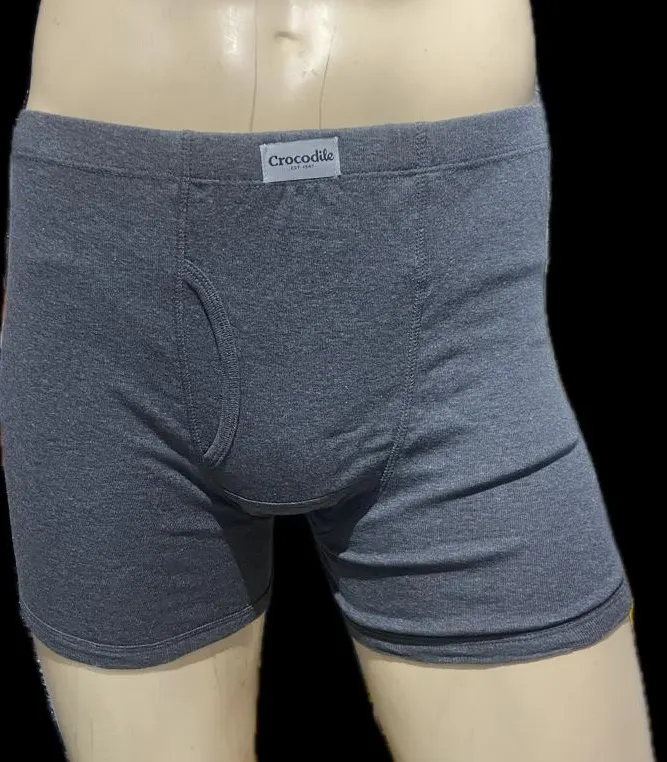 CROCODILE 100% COMBED COTTON BOXER BRIEF (1PC PACK)(ASSORTED)-CT#1003