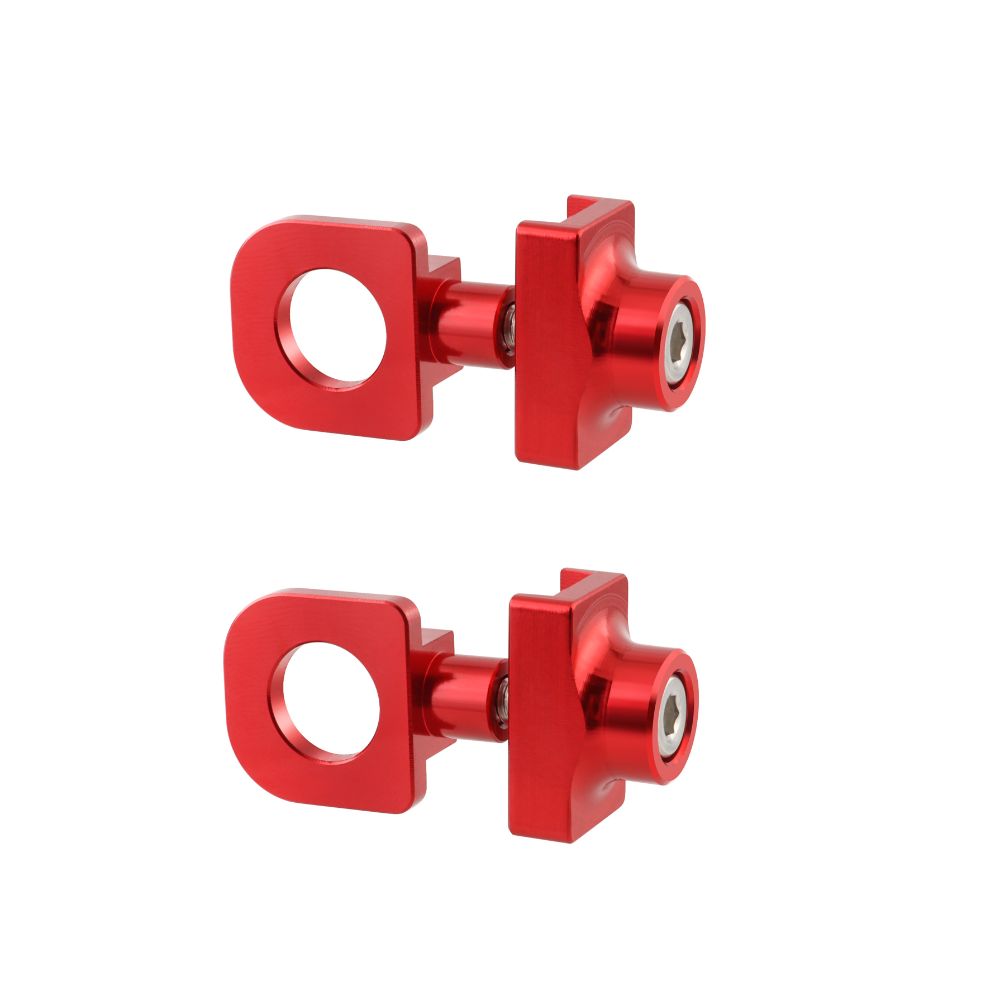 2PCS Durable Aluminum Alloy Bicycle Chain Tensioner Single Speed Stable Bike Chain Fastener Lightweight CNC Machined Bike Chain Repair Tools Bike Maintenance